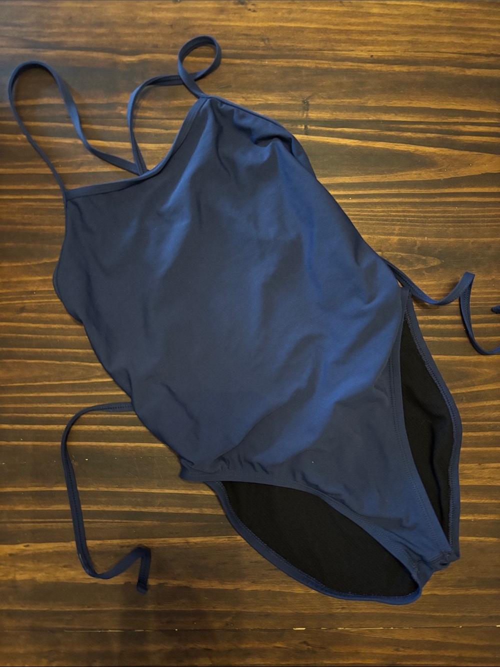 Jolyn Jackson 4 One Piece Swimsuit 10 32 navy blue